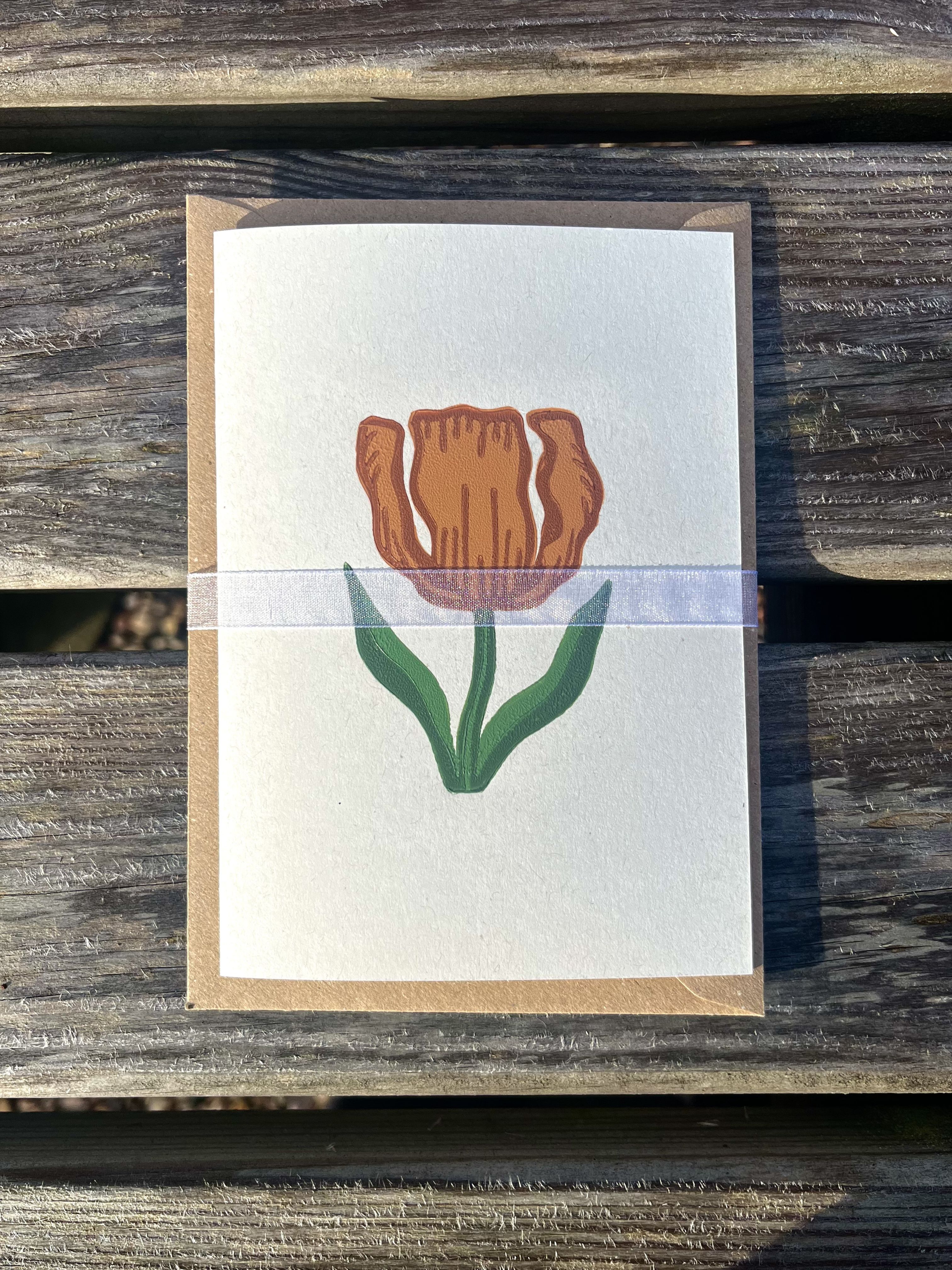 Tulip Greeting Card - A6