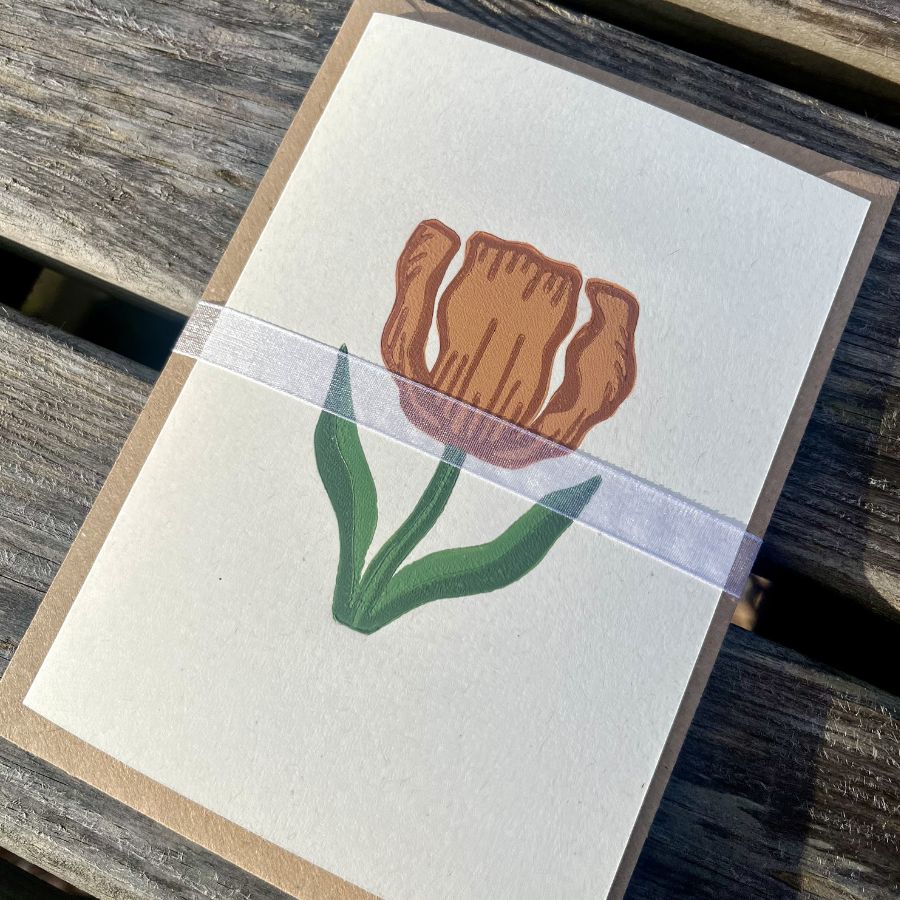 Tulip Greeting Card - A6
