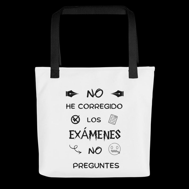 No he corregido los exámenes