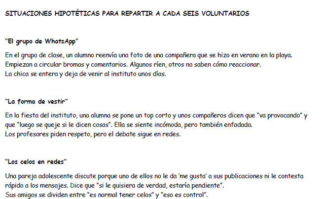 Tutoría 6 sombreros