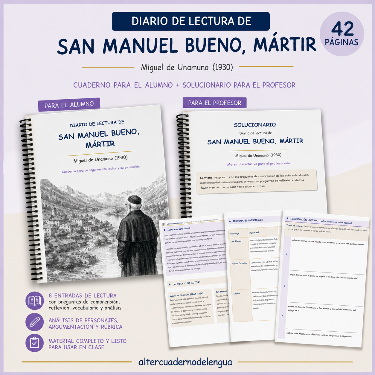 Diario de lectura de San Manuel bueno, mártil