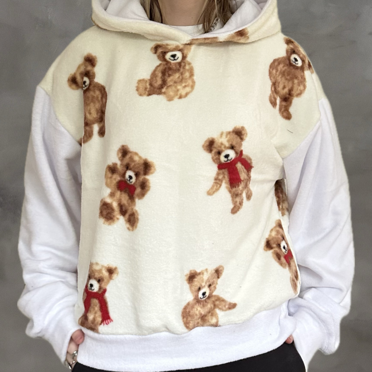 Teddyberen hoodie