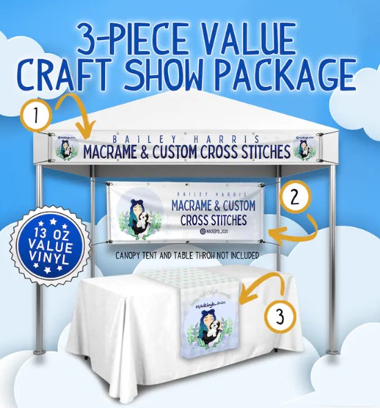 Pop-Up Mart Bundle (Upload your Artwork)