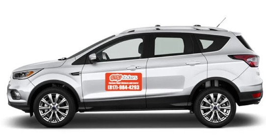 Car Magnet + Business Card Bundle