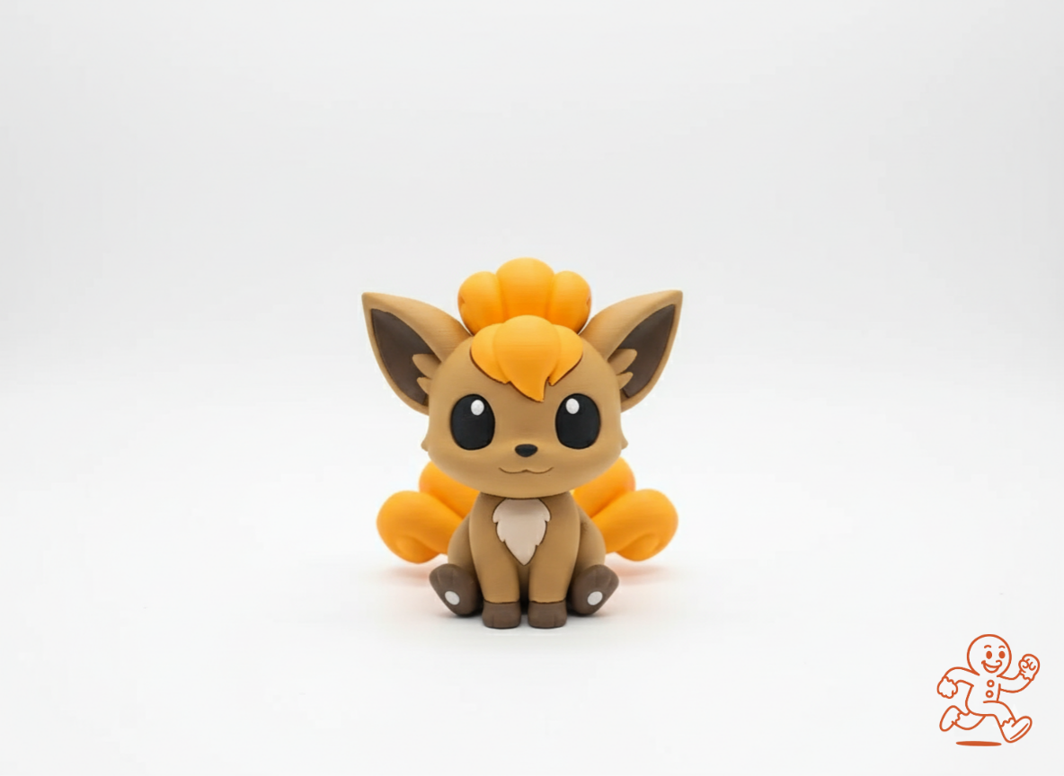 Vulpix Chibi — Figura 3D coleccionable