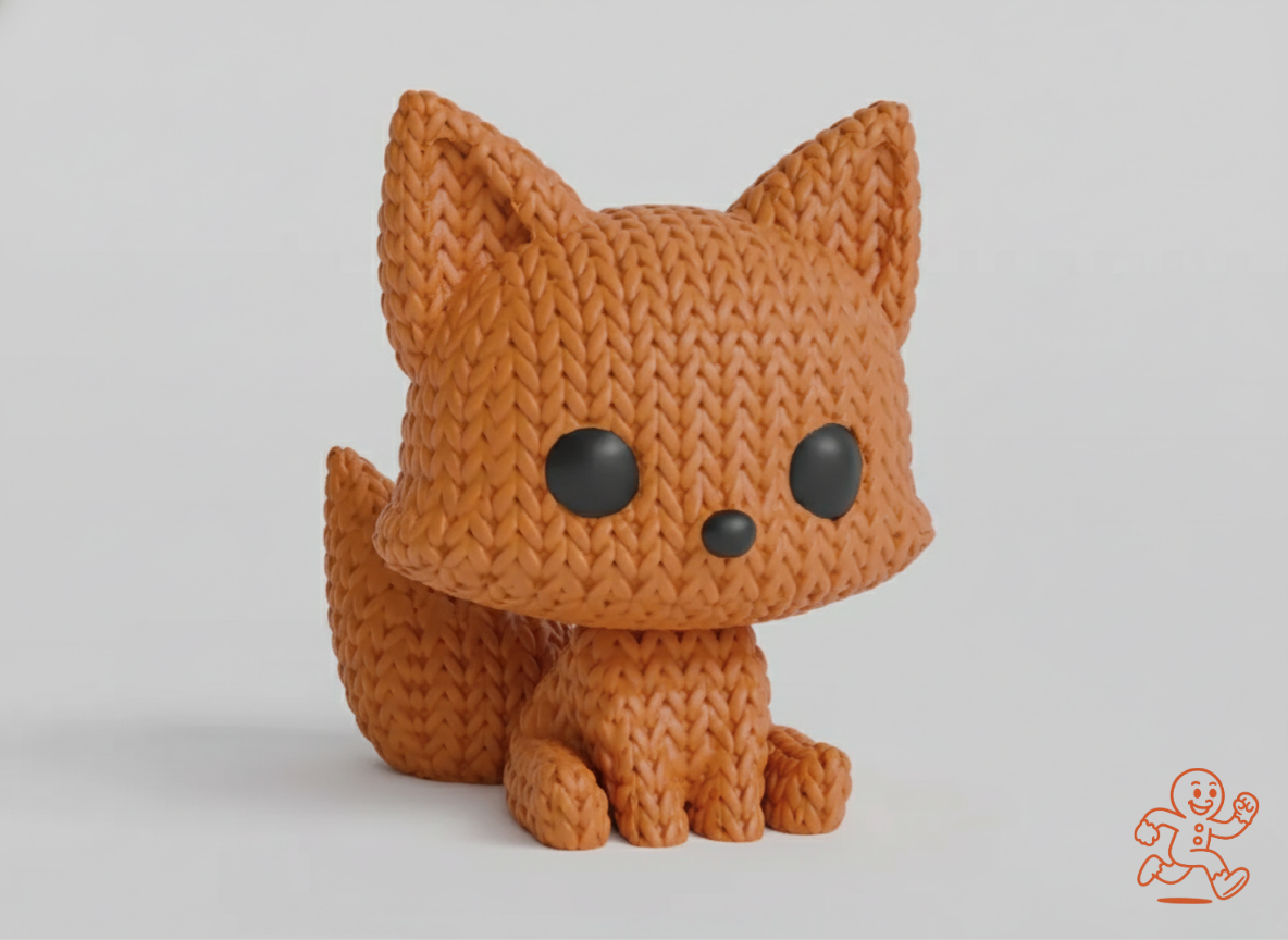 Zorro — Figura 3D “knitted” coleccionable