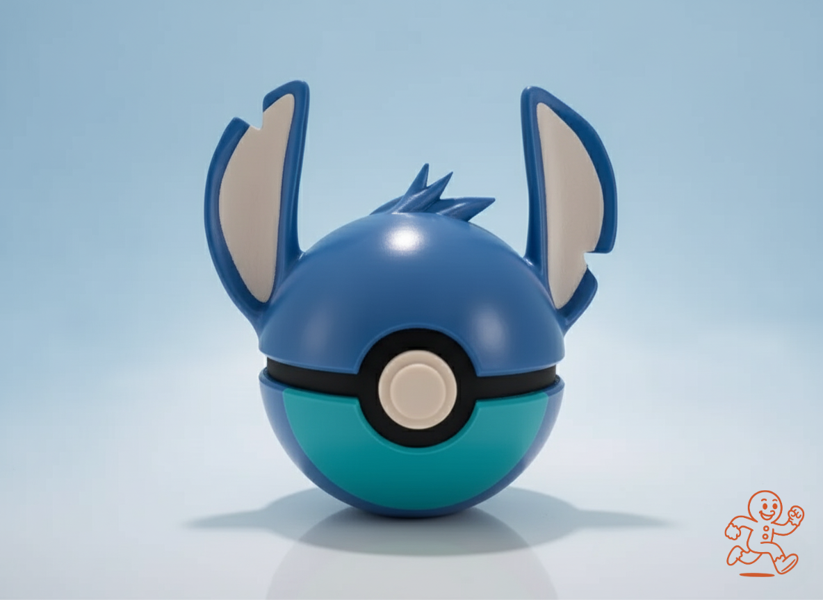 Stitch Ball — Esfera 3D multiparts coleccionable (fan-made)