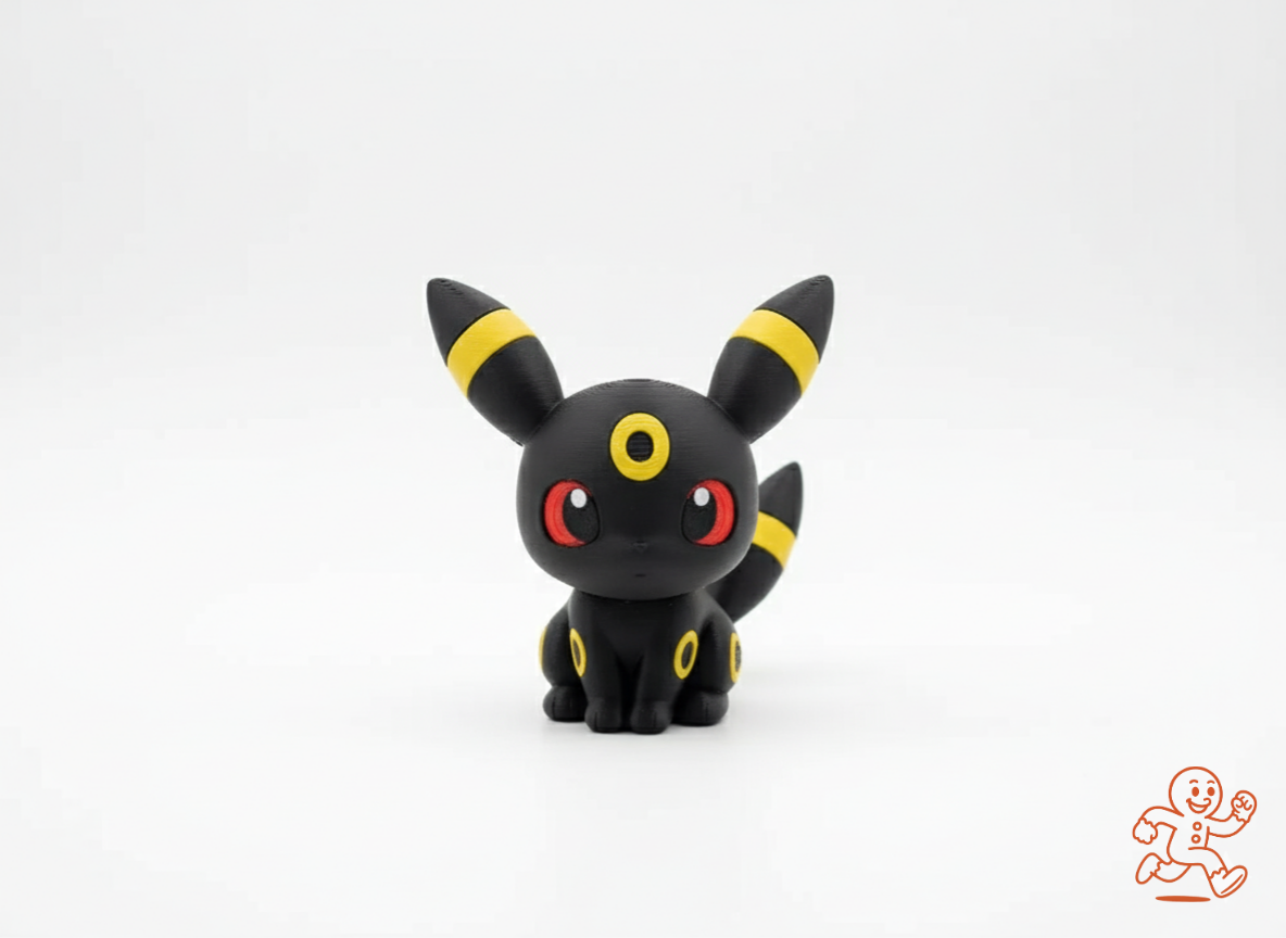 Umbreon Chibi — Figura 3D coleccionable
