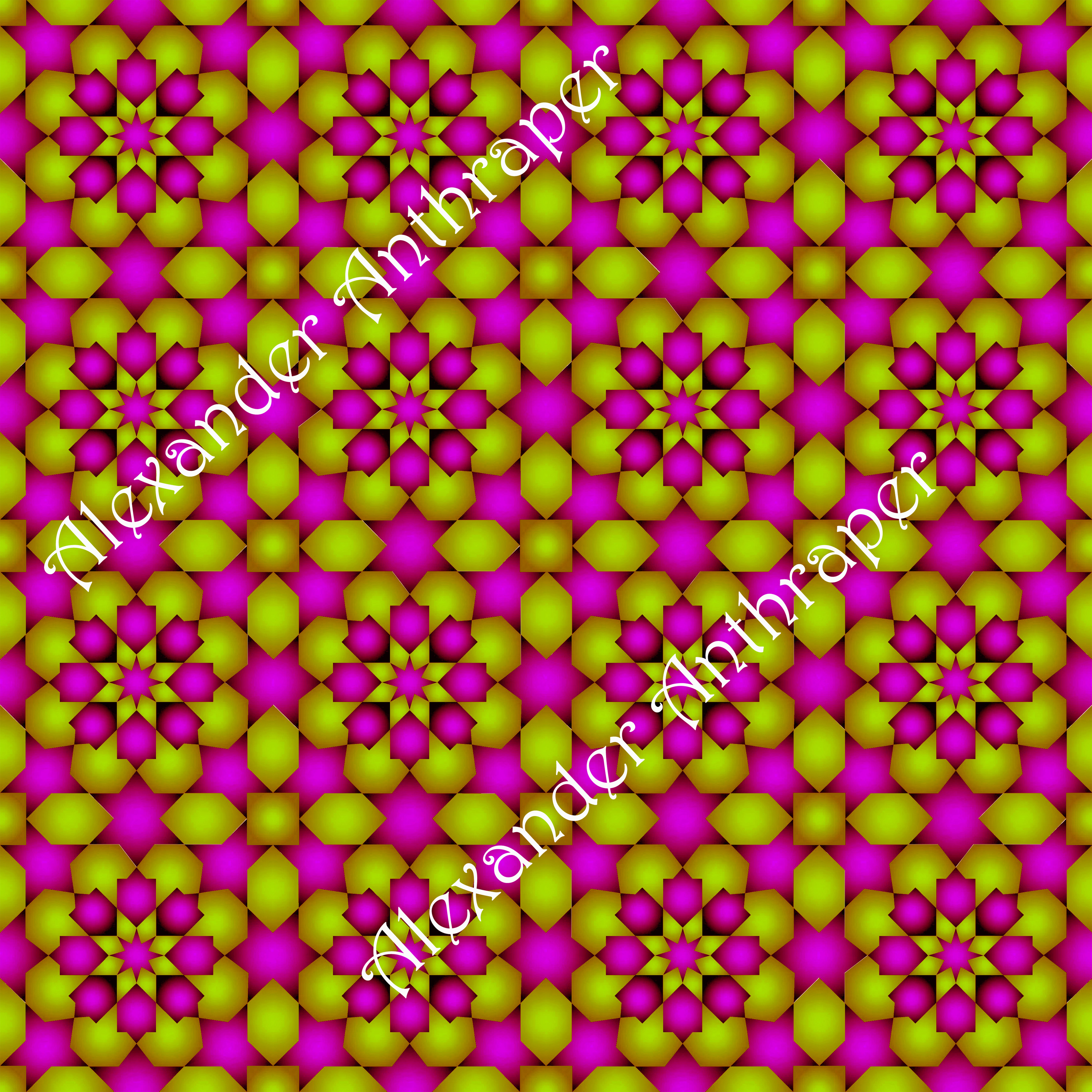 Radiant Star Tapestry (Seamless-B-A-Islamic-1F-4)