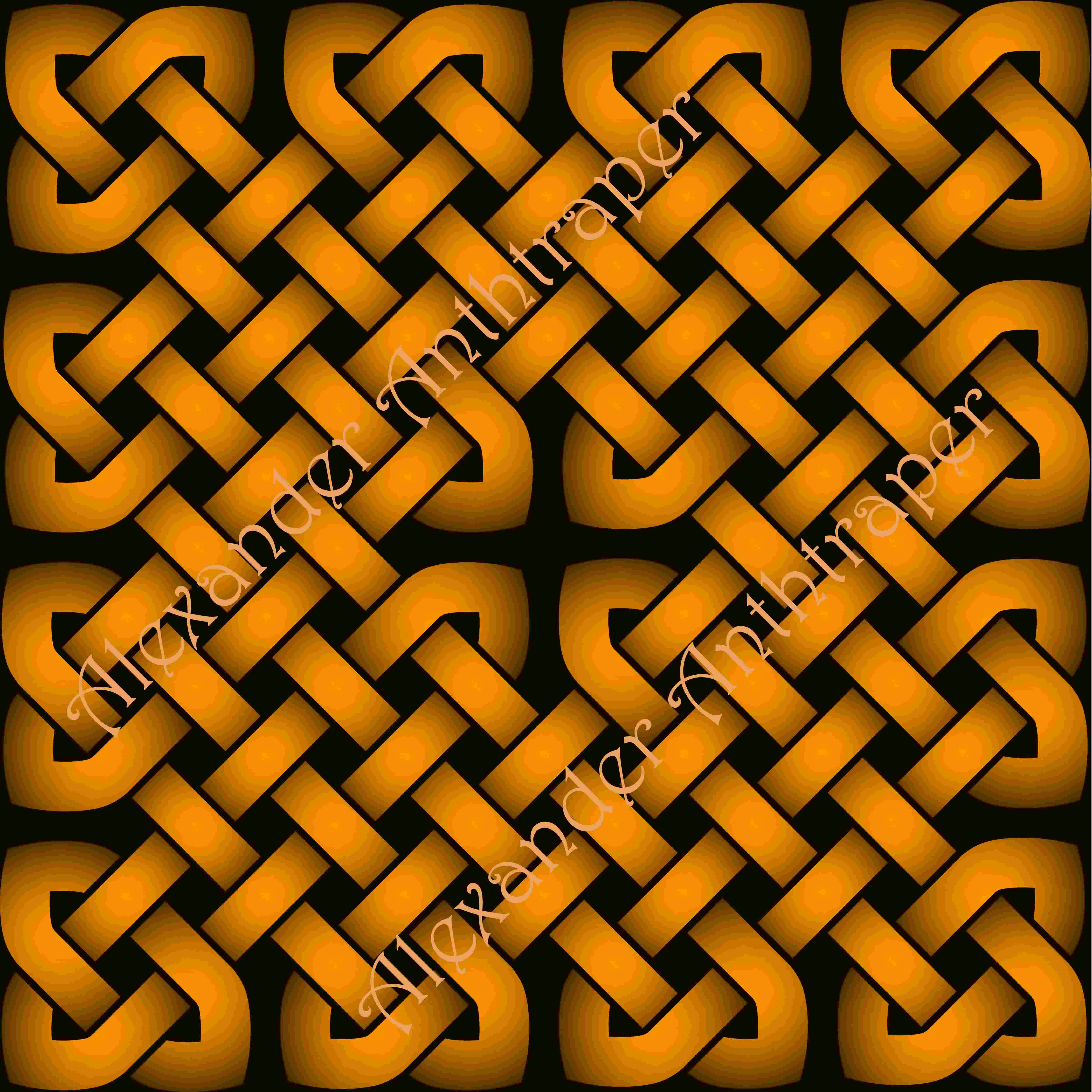 Golden Interlace (Seamless-ALX-75-B-9)