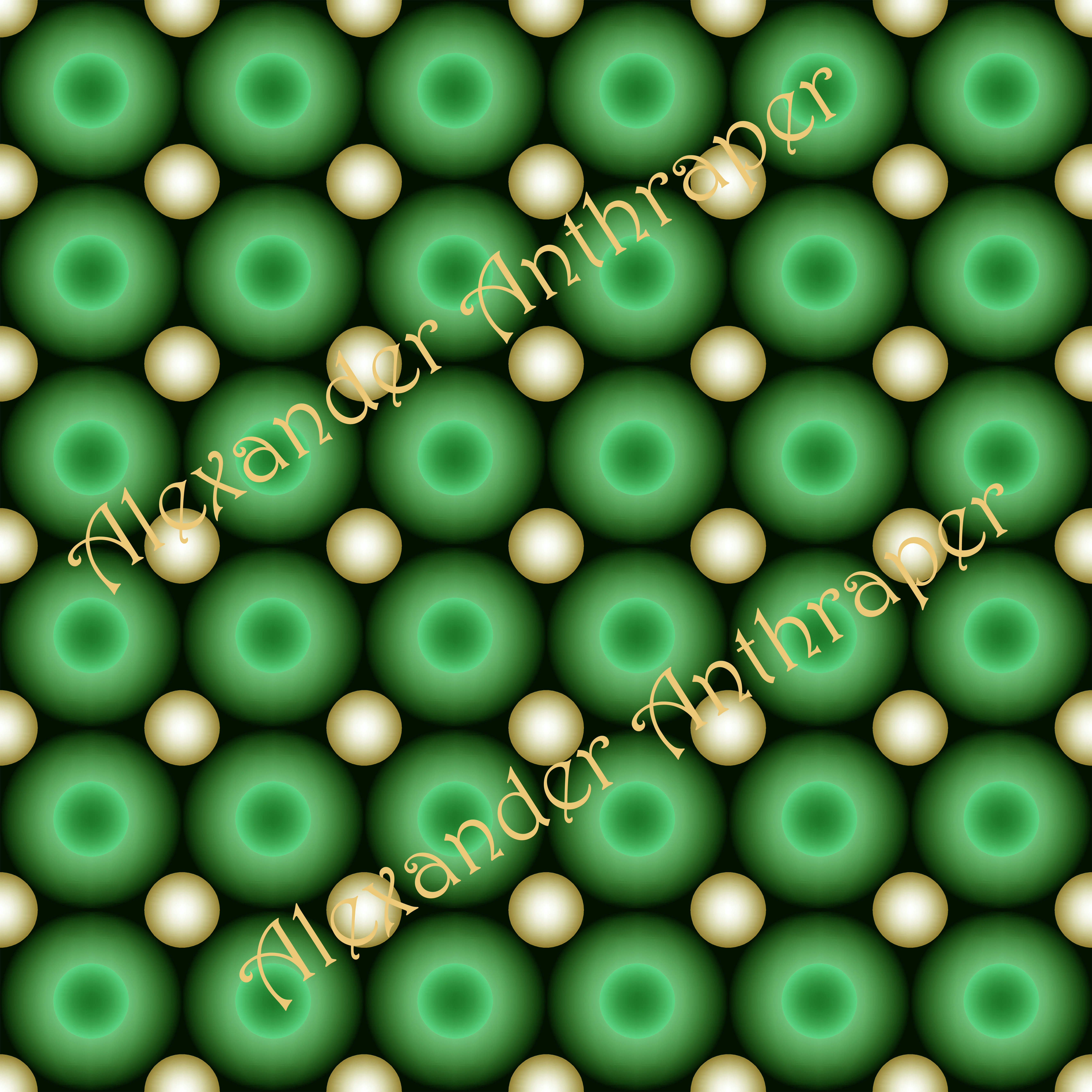 Emerald Pearl Harmony (Seamless-Alx-New-1I)