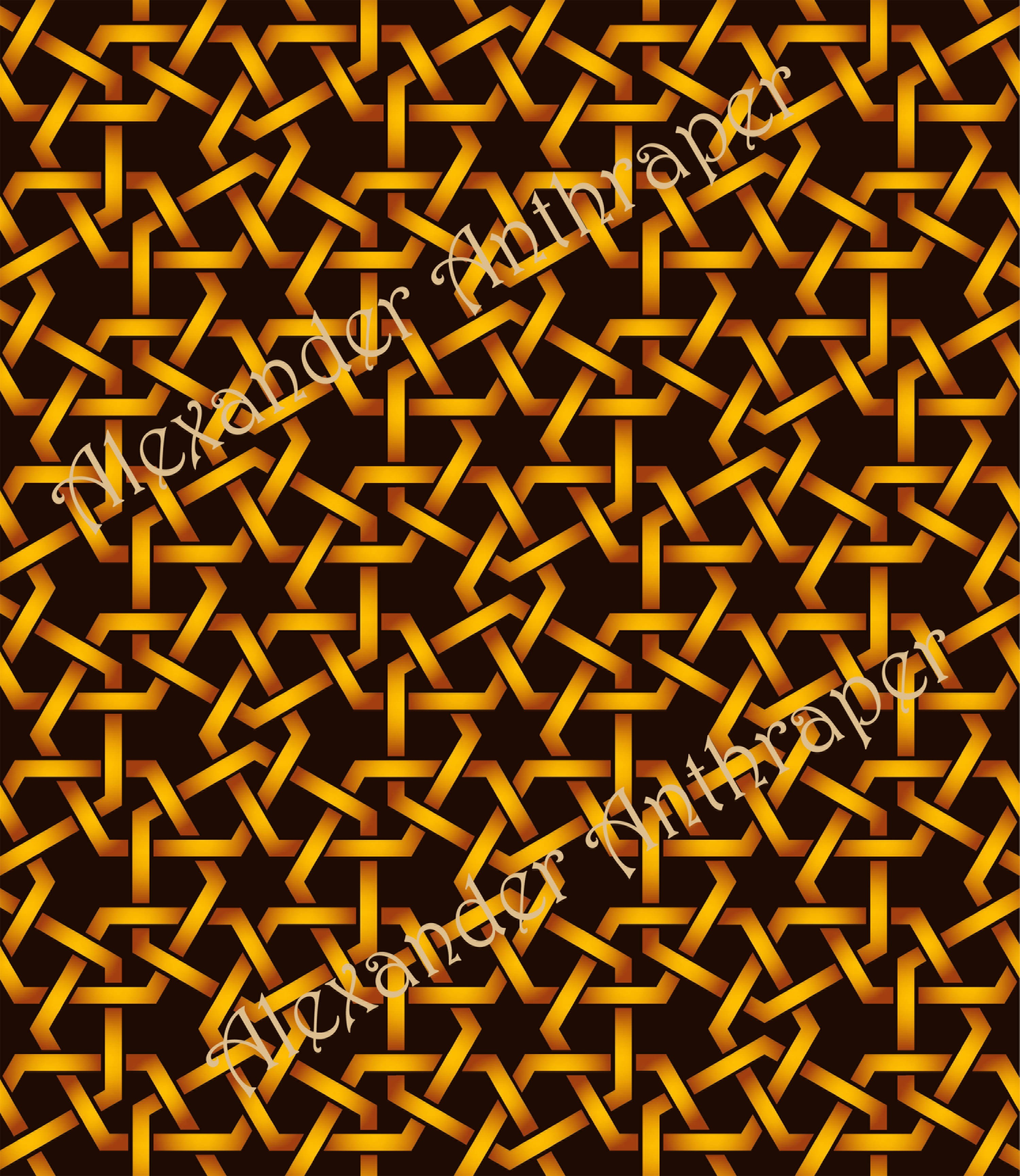 Golden Lattice Harmony (Seamless-Isla-P1-A-4Units)