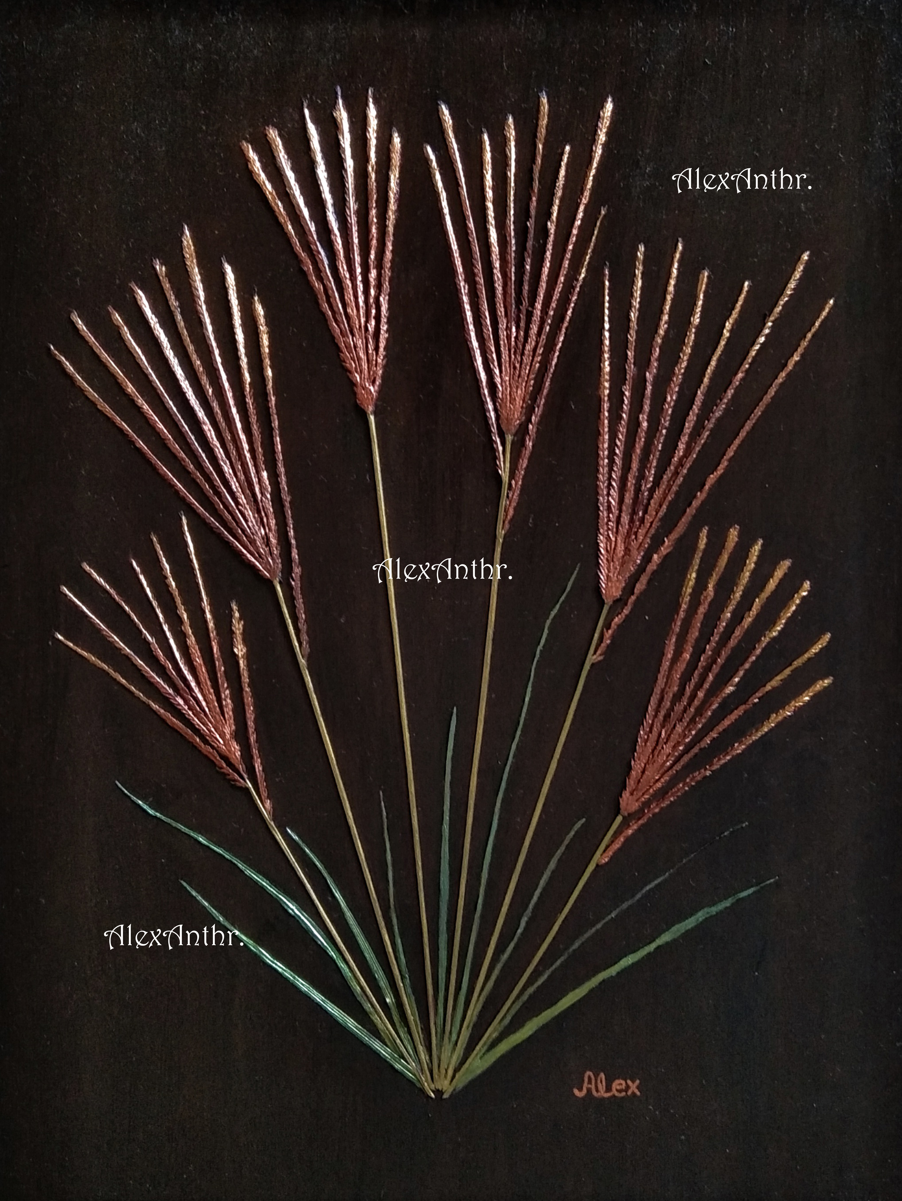 Whispers of the Field (30 x 40 cms)