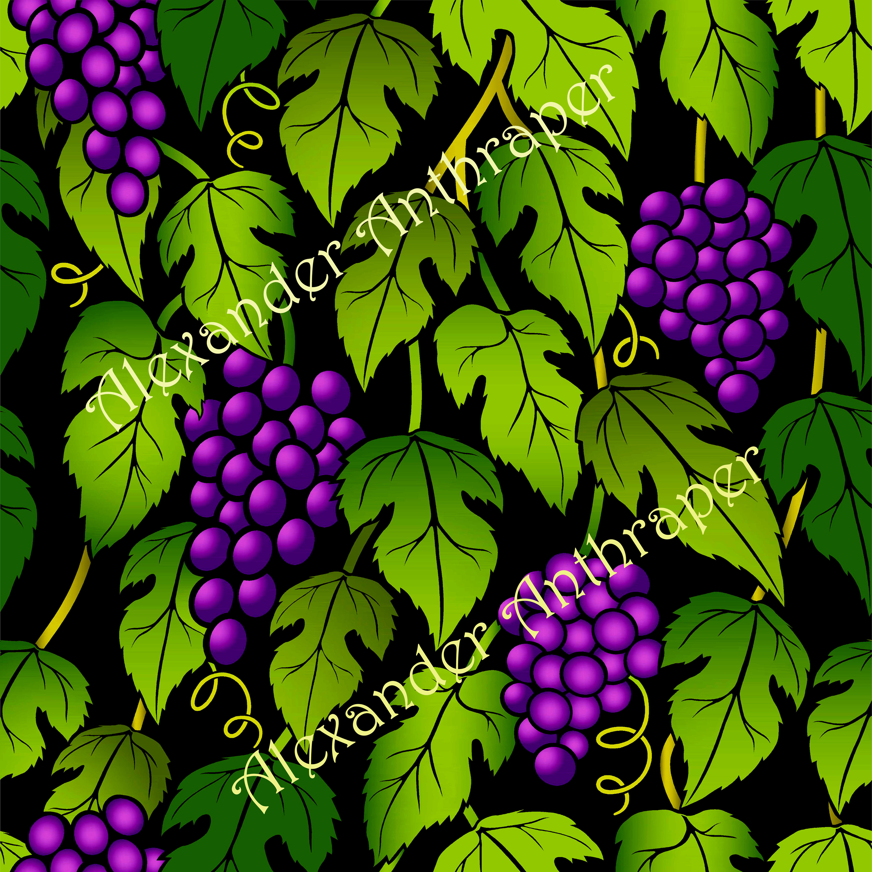 Vineyard Harmony (Seamless-643)