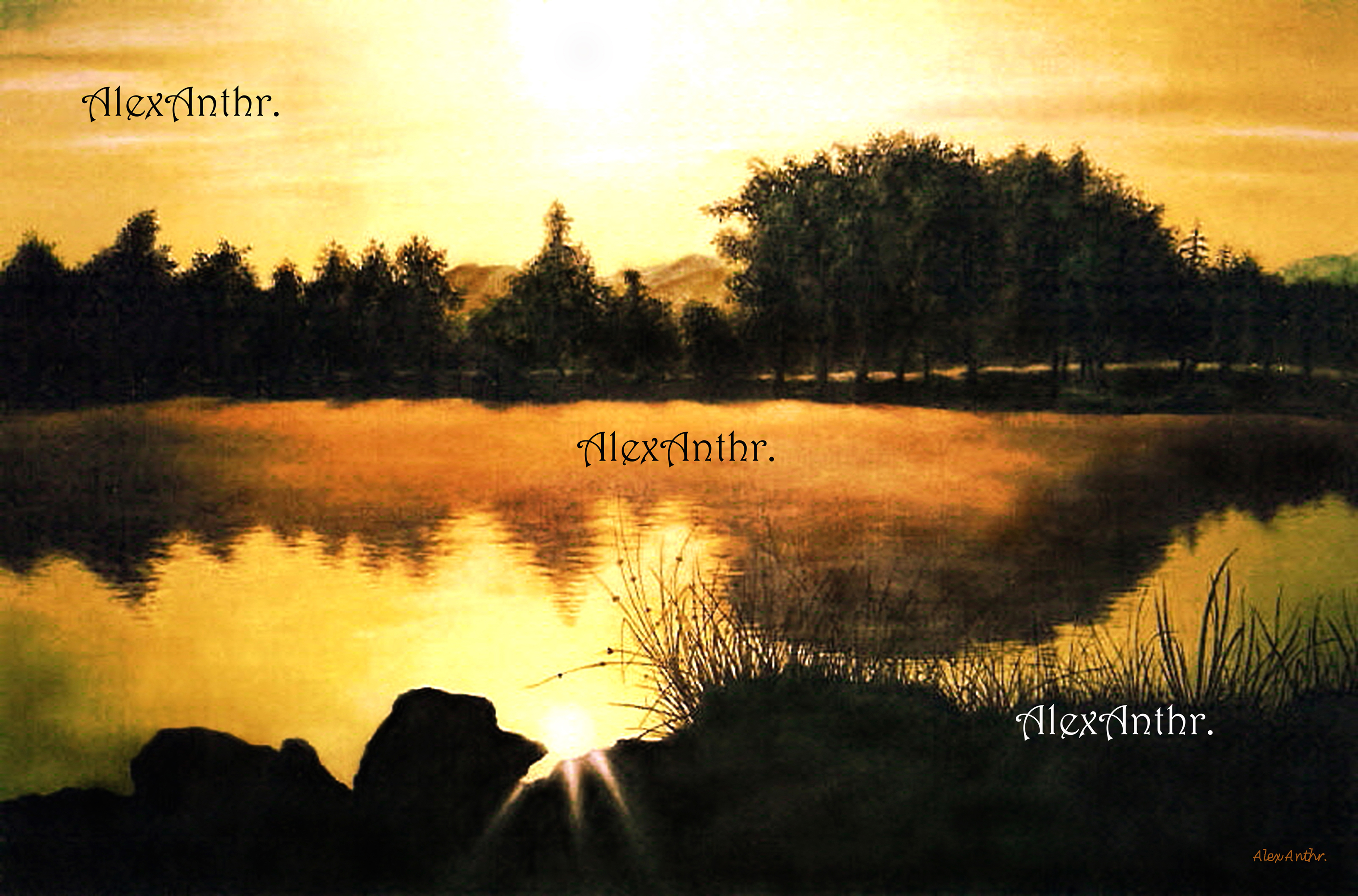 Silent Reflections (Print)