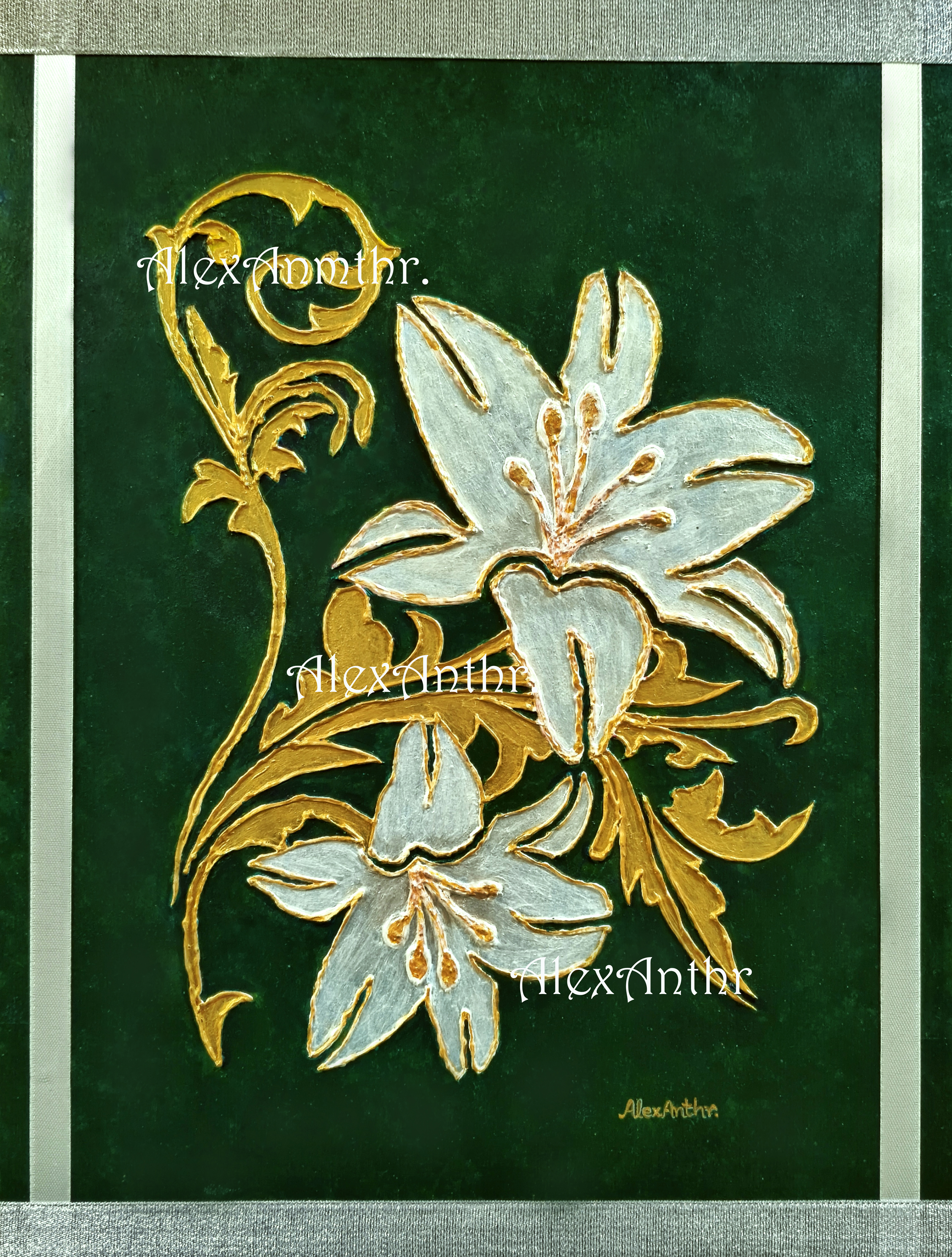 Ethereal Bloom (30 x 40 cms)