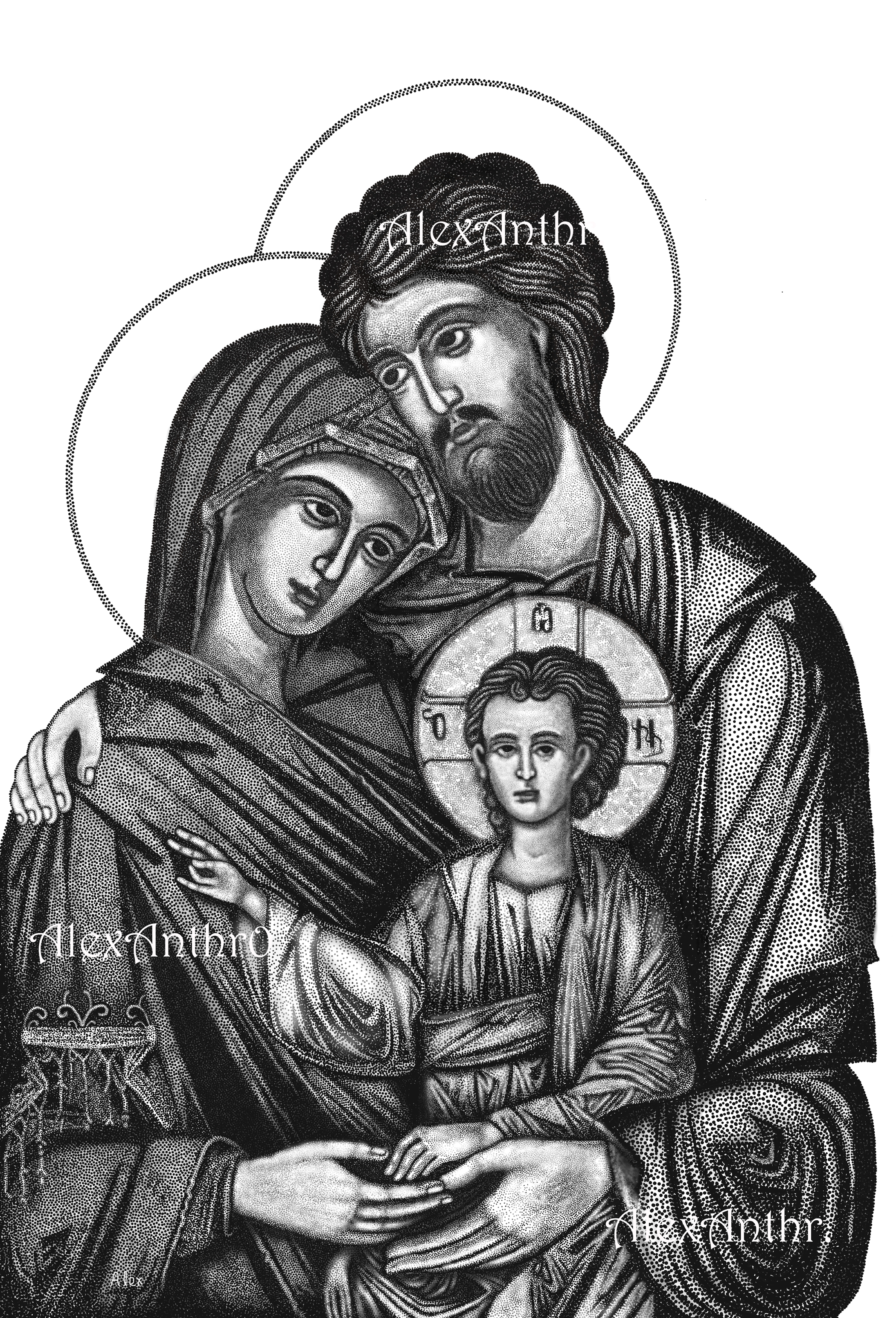 The Holy Family (Print)