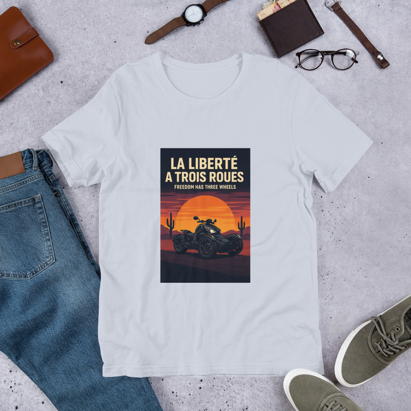 Tee-shirt unisex Liberté