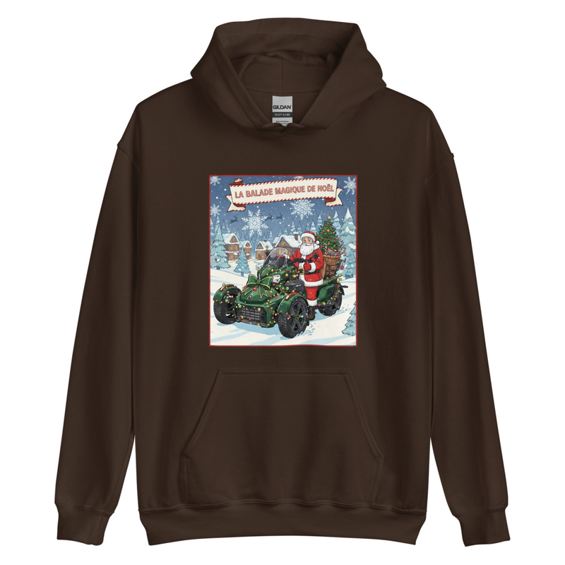 Hoodie Unisex La balade magique de Noel