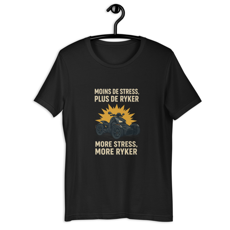 Tee-shirt unisex Moins de stress