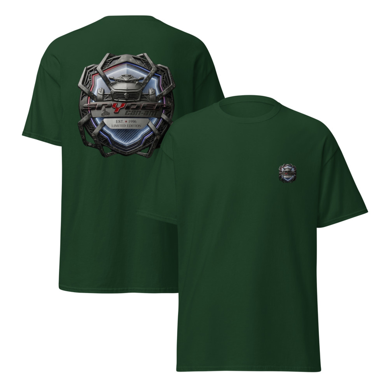 T-shirt classique unisexe F3 blason can am spyder