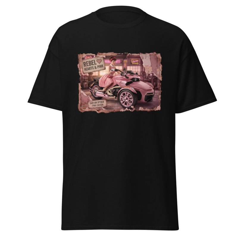 T-shirt classique femme can am spyder pink edition