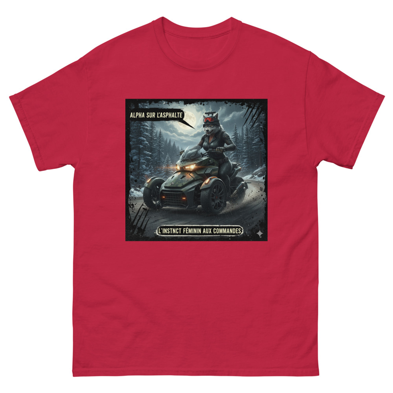 Tee-shirt femme Alpha sur la route