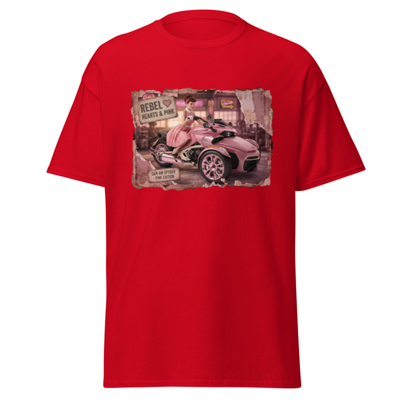 T-shirt classique femme can am spyder pink edition