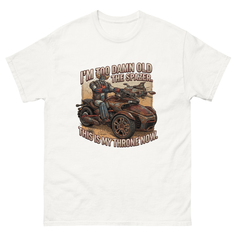 T-shirt classique unisexe F3 hold goldorak