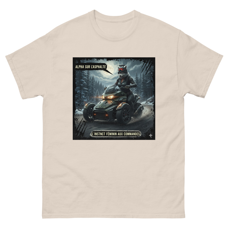 Tee-shirt femme Alpha sur la route