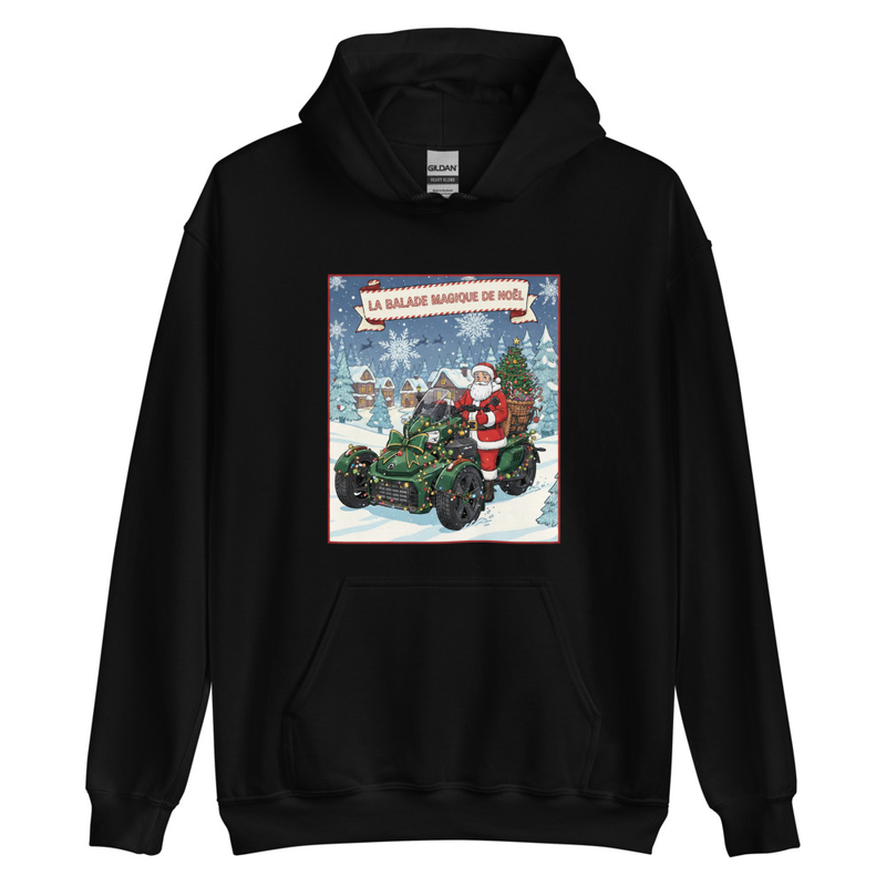 Hoodie Unisex La balade magique de Noel