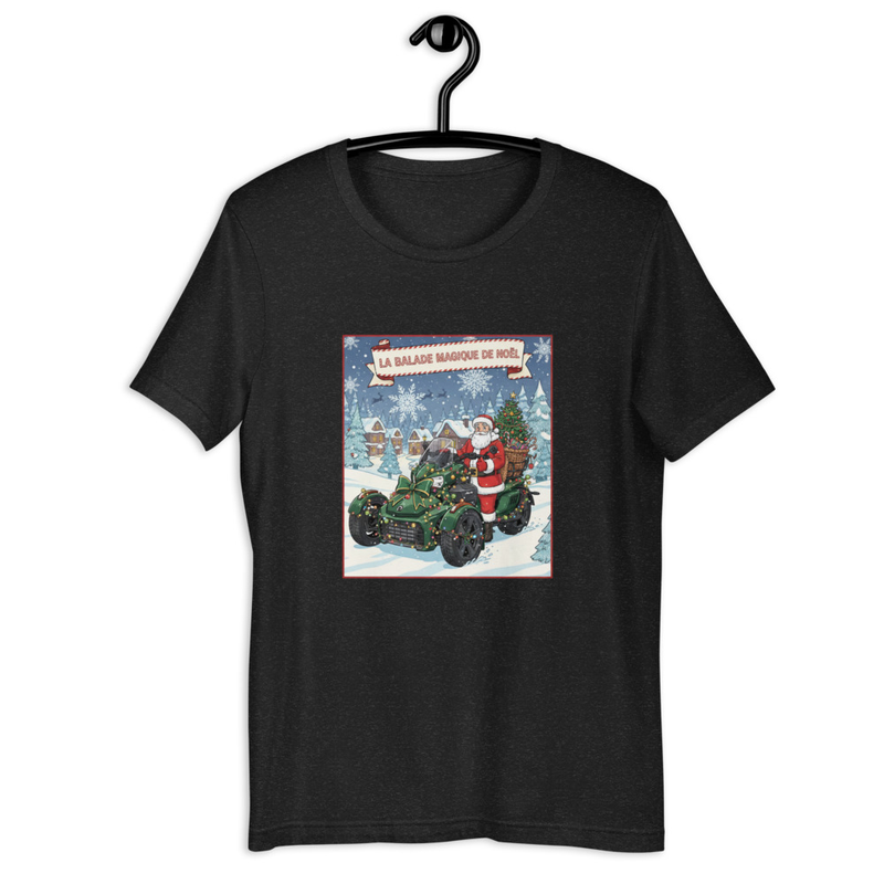 Tee-shirt unisex La balade magique de Noël