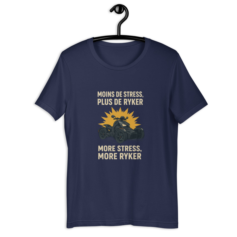 Tee-shirt unisex Moins de stress