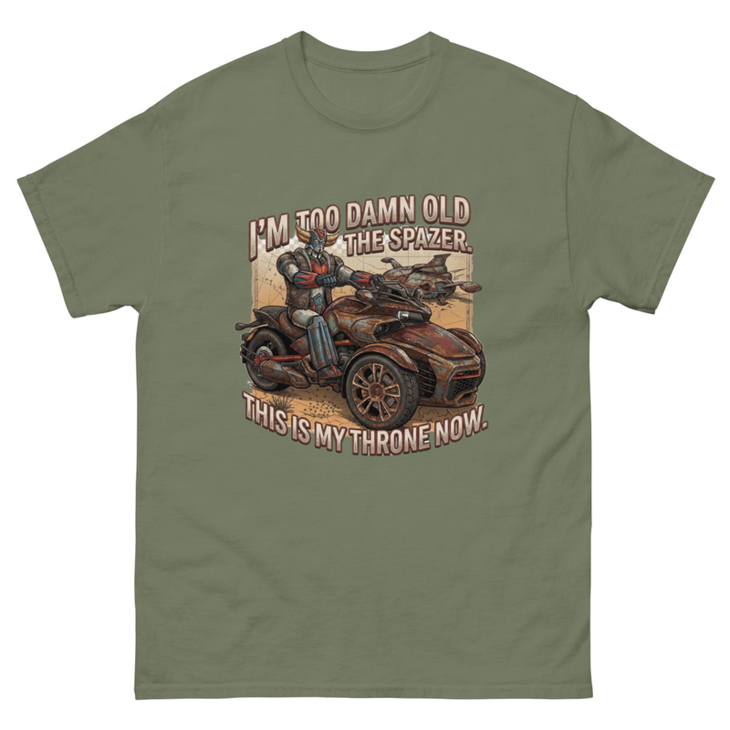 T-shirt classique unisexe F3 hold goldorak