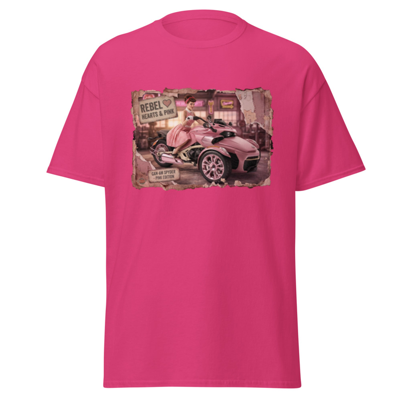 T-shirt classique femme can am spyder pink edition