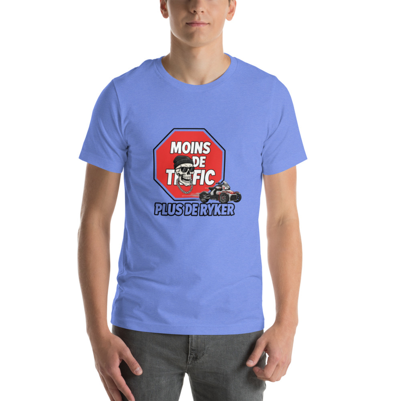 Tee-shirt unisex Moins de traffic