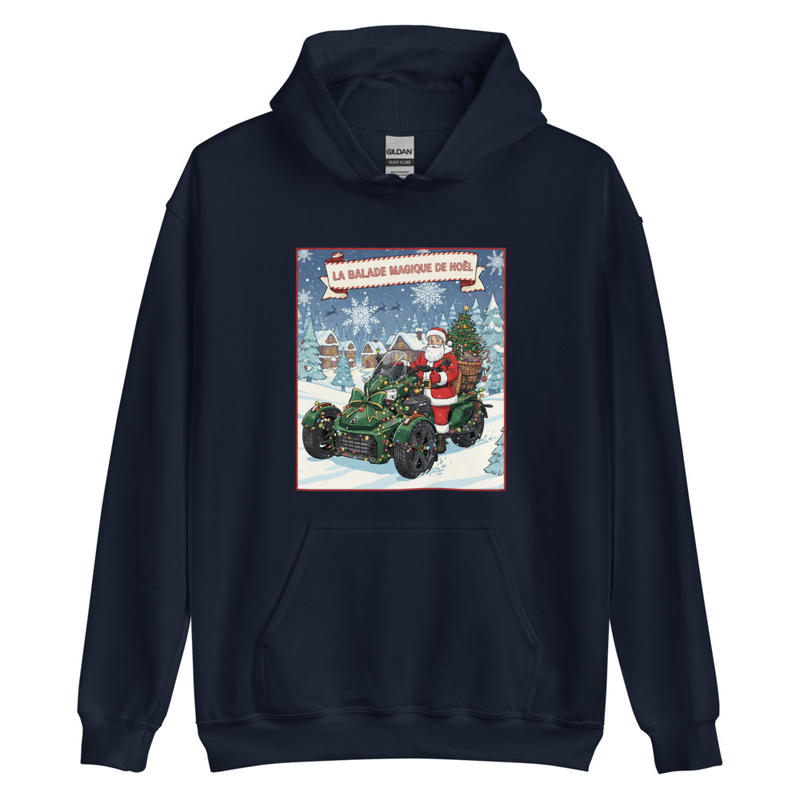 Hoodie Unisex La balade magique de Noel