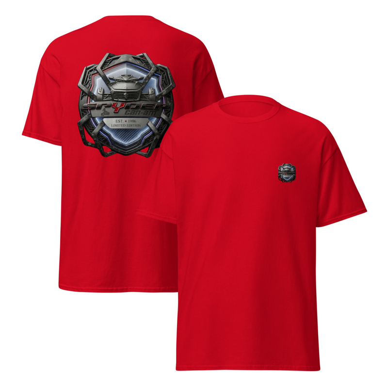 T-shirt classique unisexe F3 blason can am spyder