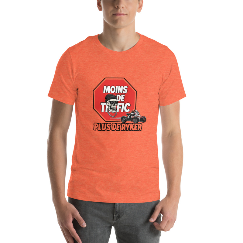 Tee-shirt unisex Moins de traffic