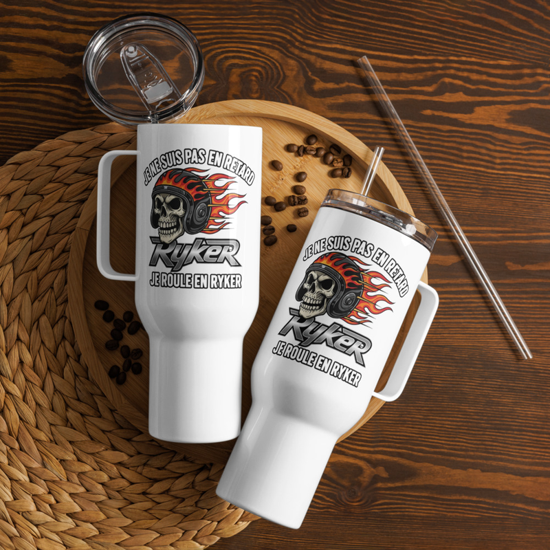 Mug avec anse Je ne suis pas en retard