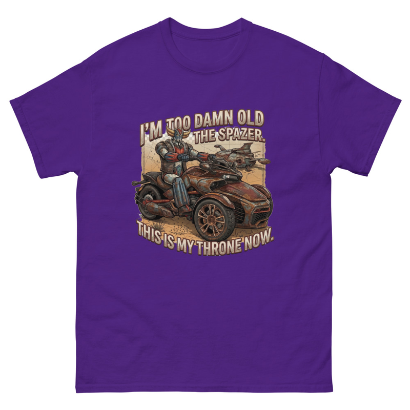 T-shirt classique unisexe F3 hold goldorak