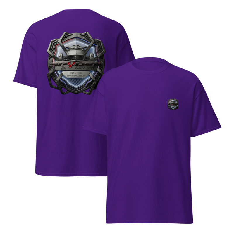 T-shirt classique unisexe F3 blason can am spyder