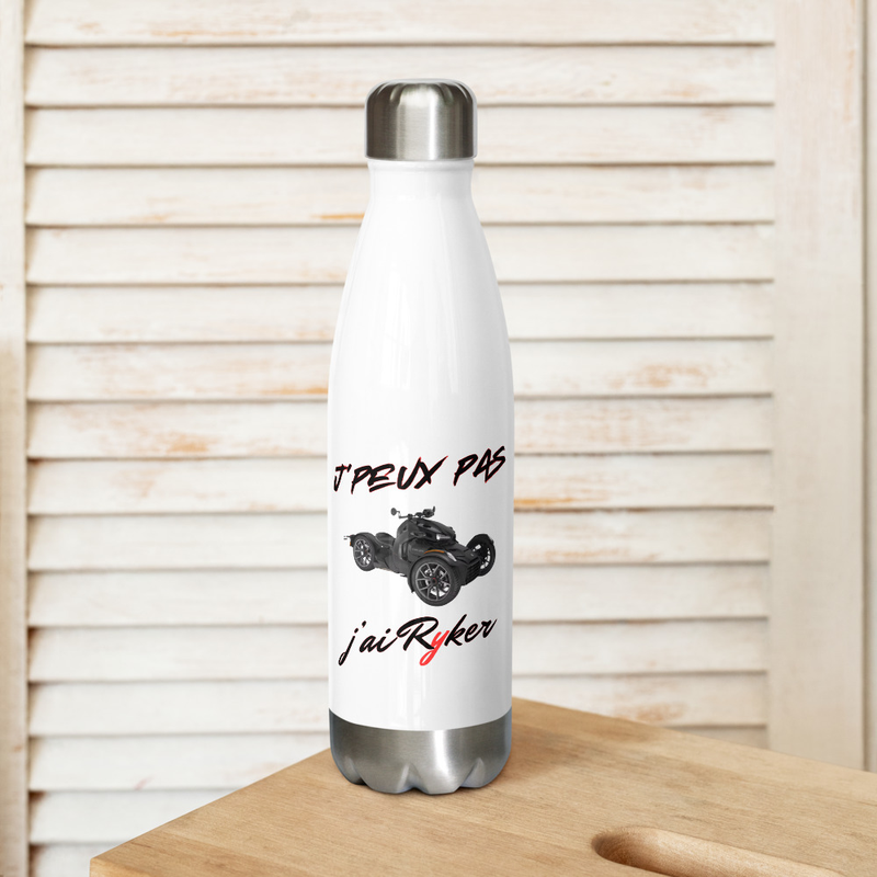 Bouteille en acier inoxydable J'peux pas, j'ai ryker