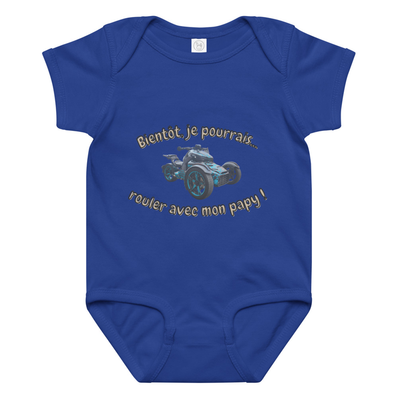 Body Bébé jersey Bientôt... 