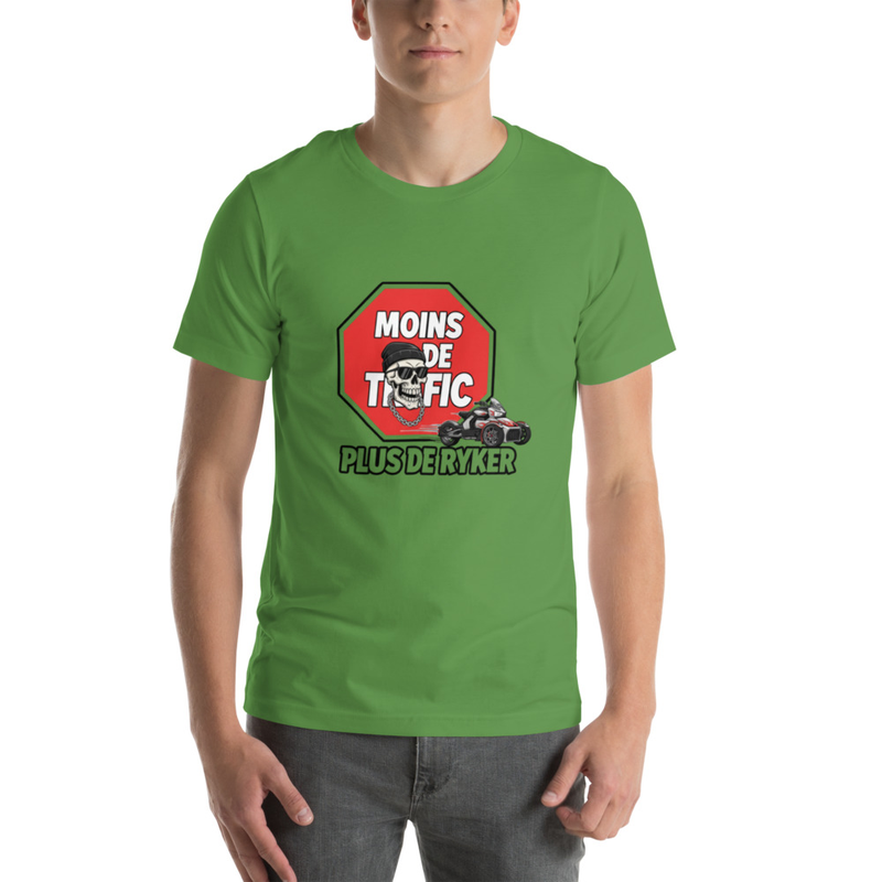 Tee-shirt unisex Moins de traffic