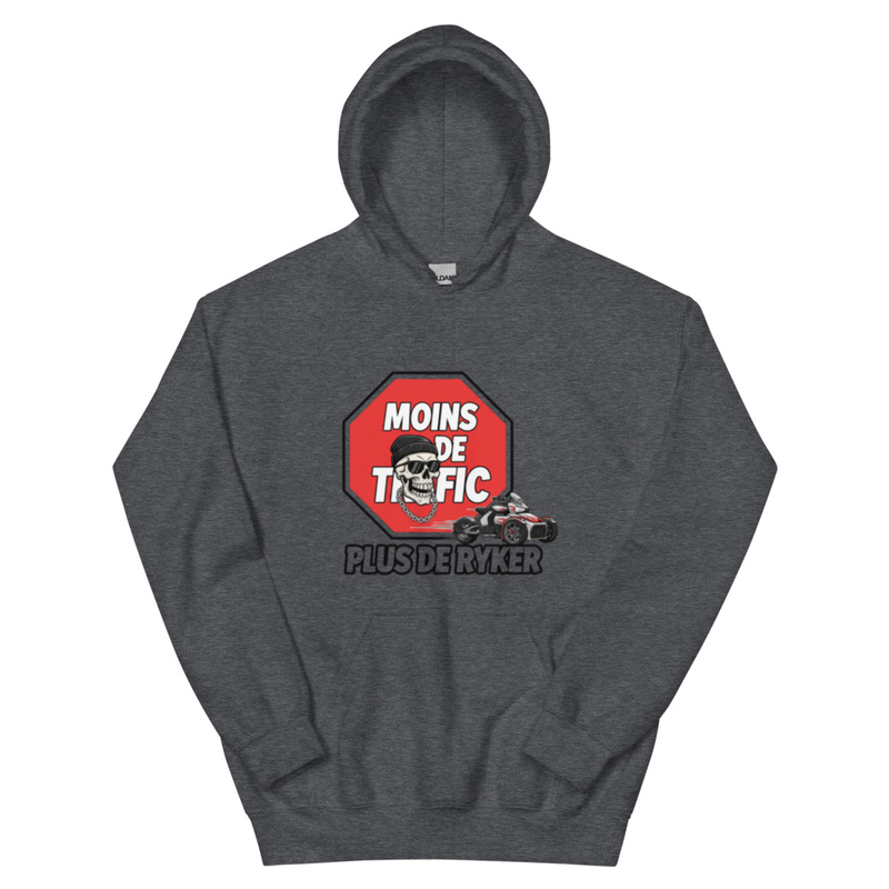 Hoodie Unisex Moins de traffic