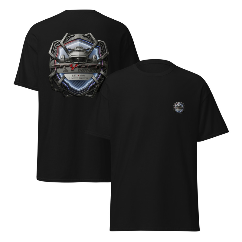 T-shirt classique unisexe F3 blason can am spyder