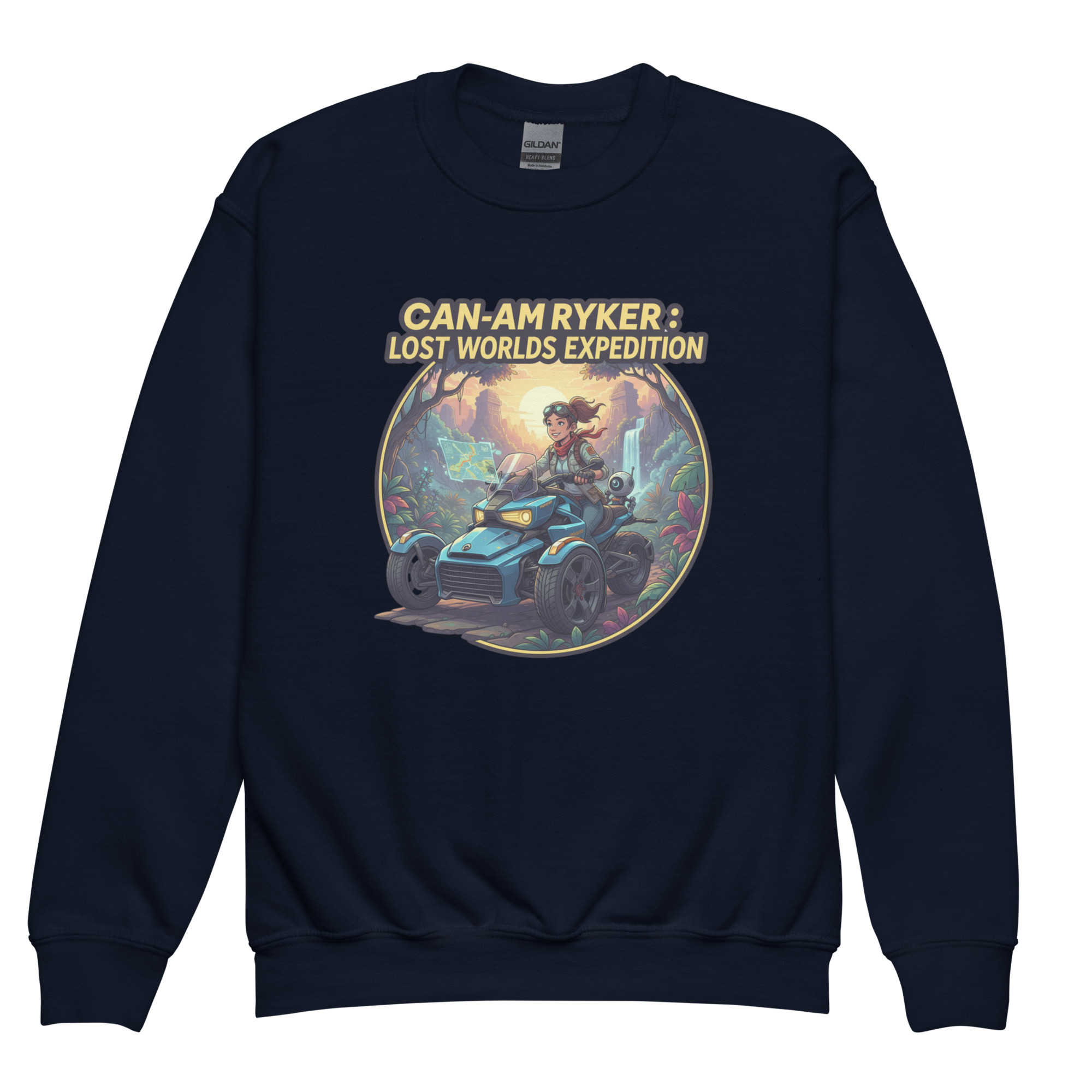 Sweatshirt enfants Can am lost worlds