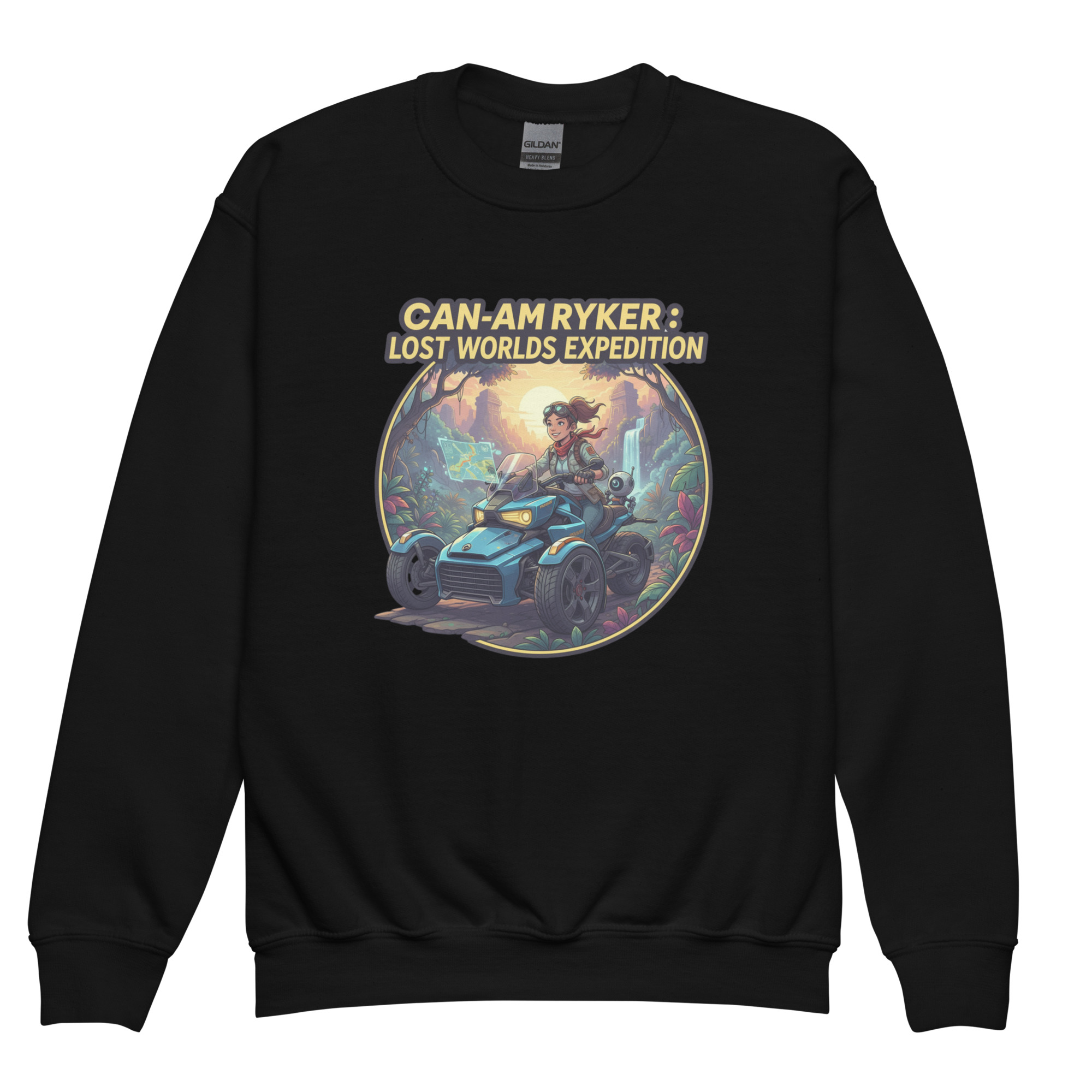 Sweatshirt enfants Can am lost worlds