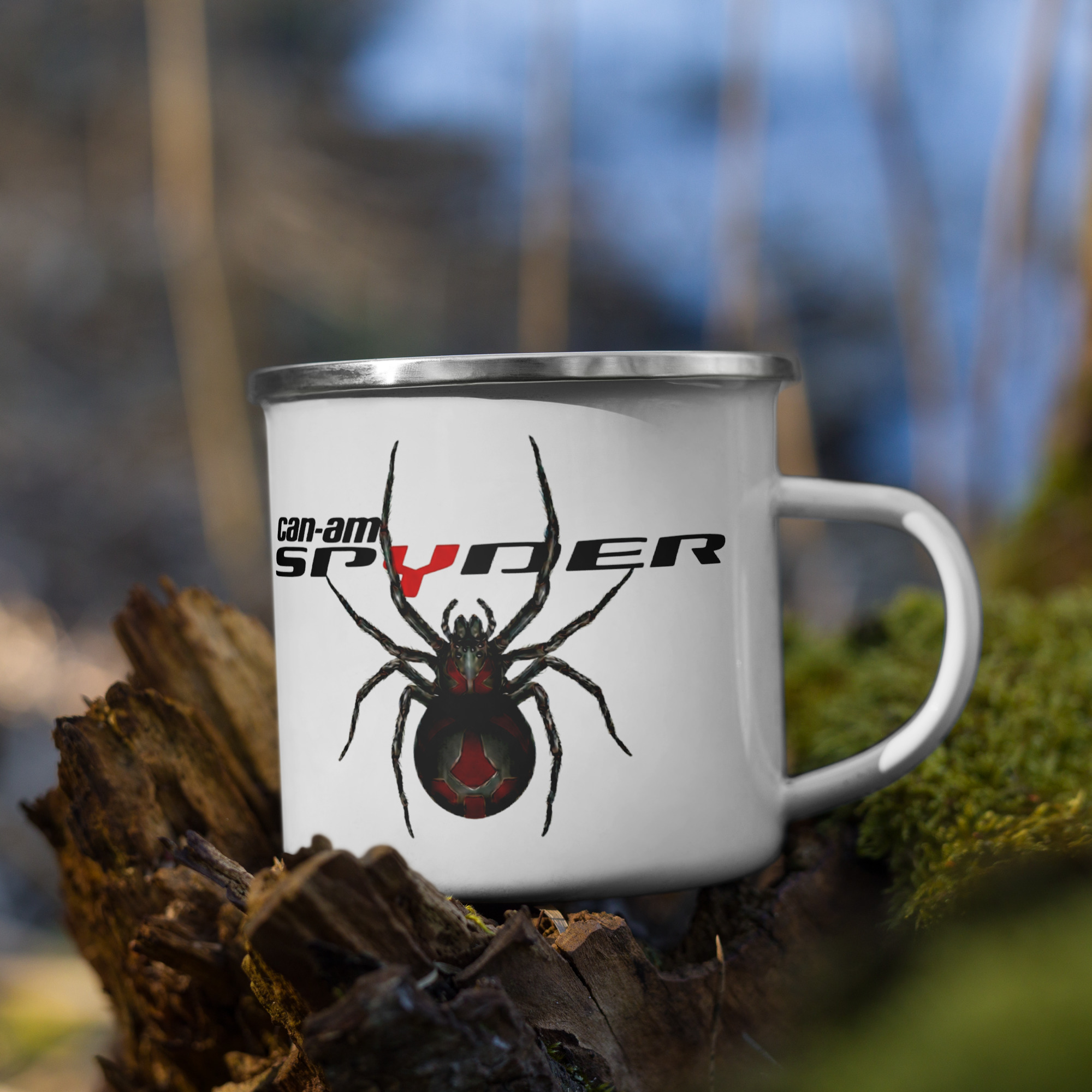 Mug émaillé can am spyder